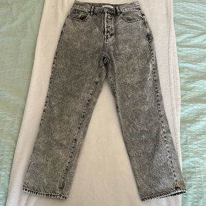 Pacsun High Rise Straight Leg Jeans